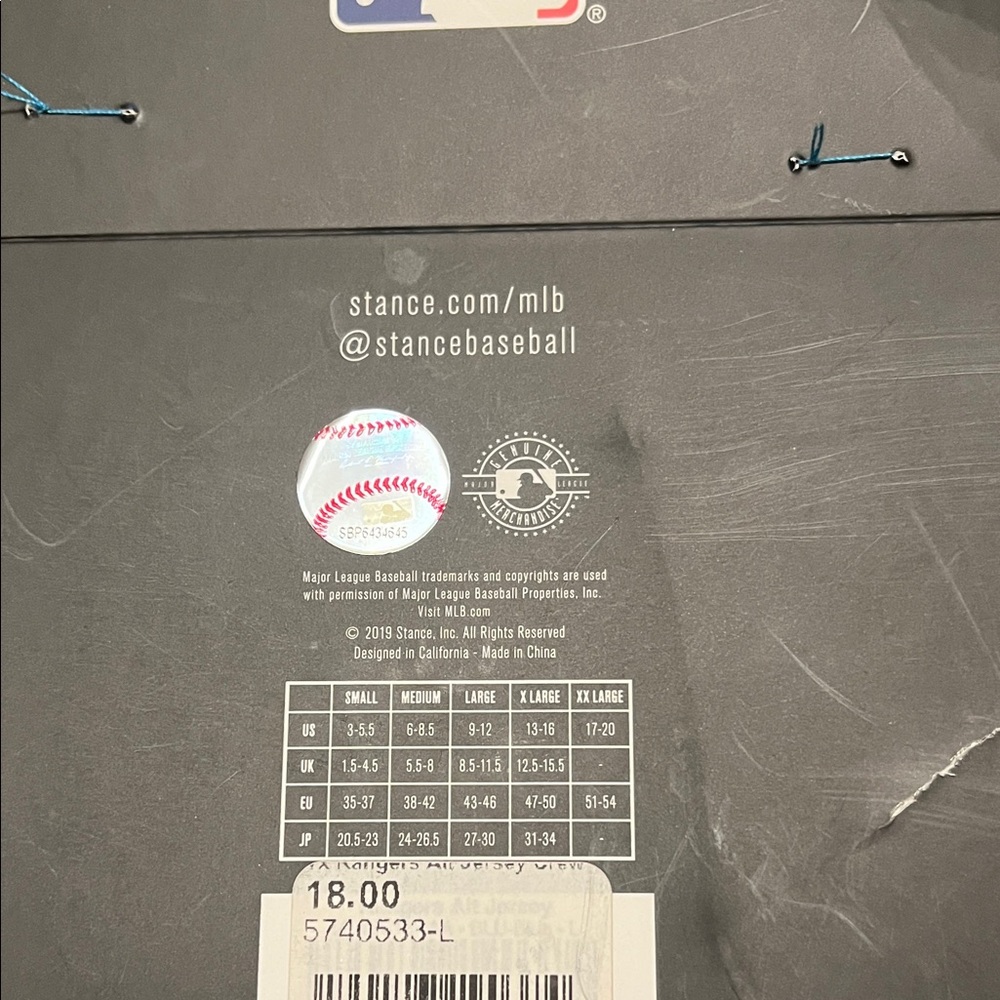 Stance Texas Rangers Socks - Picture 3 of 3